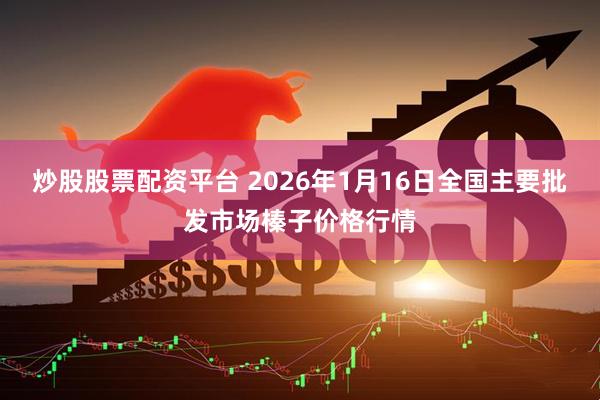 炒股股票配资平台 2026年1月16日全国主要批发市场榛子价格行情