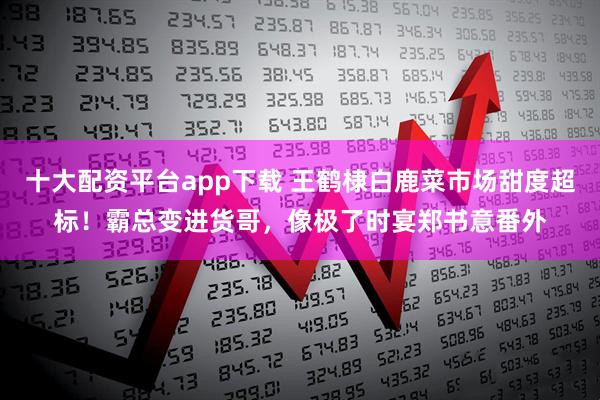 十大配资平台app下载 王鹤棣白鹿菜市场甜度超标！霸总变进货哥，像极了时宴郑书意番外