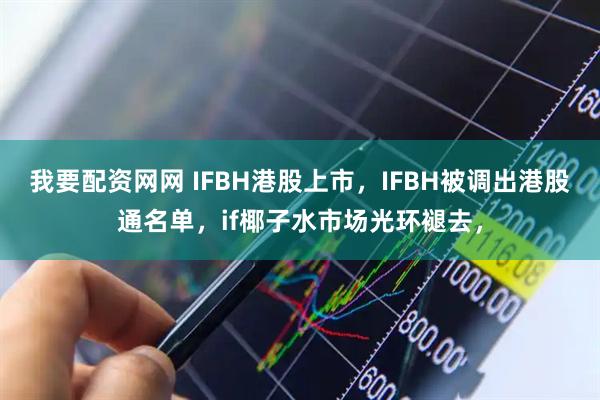 我要配资网网 IFBH港股上市，IFBH被调出港股通名单，if椰子水市场光环褪去，